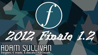 Finale 2012 Tutorial 1 Pt. 2 How to Start a Project [720p]