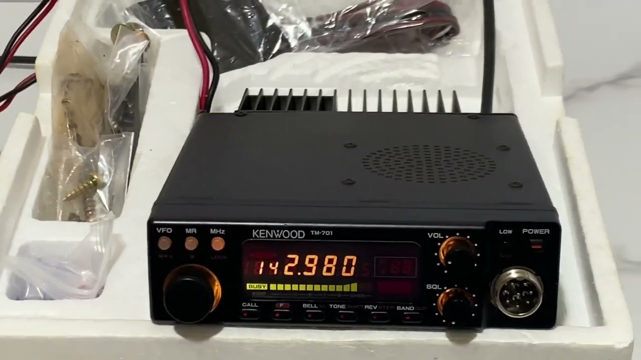 無線機　KENWOOD TM-701 Kenwood TM-701A, Kenwood tm701 transceiver