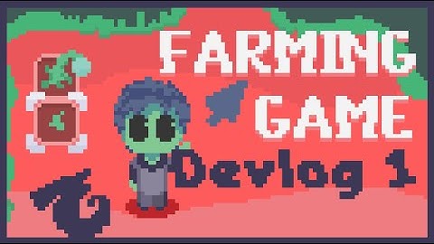 I’m Making an Alien World Farming Game 👩‍🌾👽🌙 Devlog 1 #gamedev