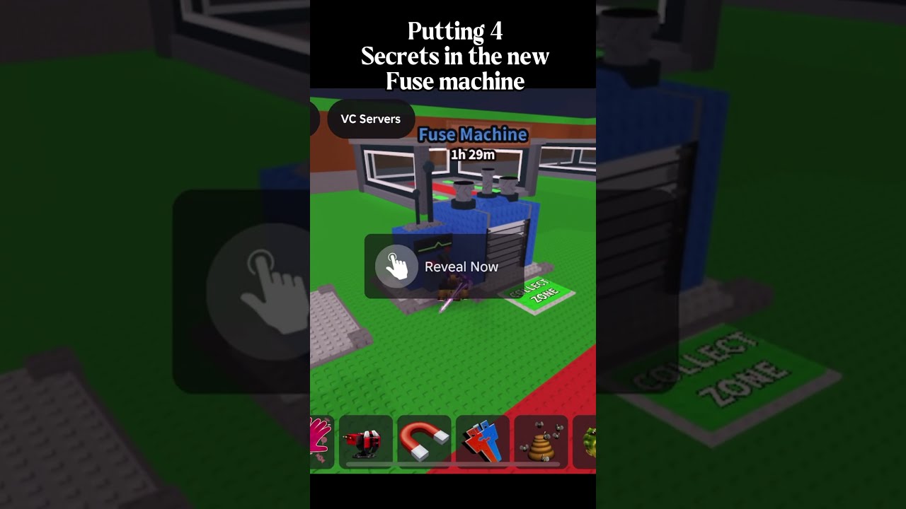 Putting 4 Secrets Into The Fuse Machine Roblox Stealabrainrot