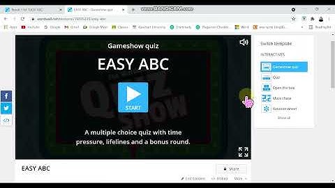 Student assignment - word wall