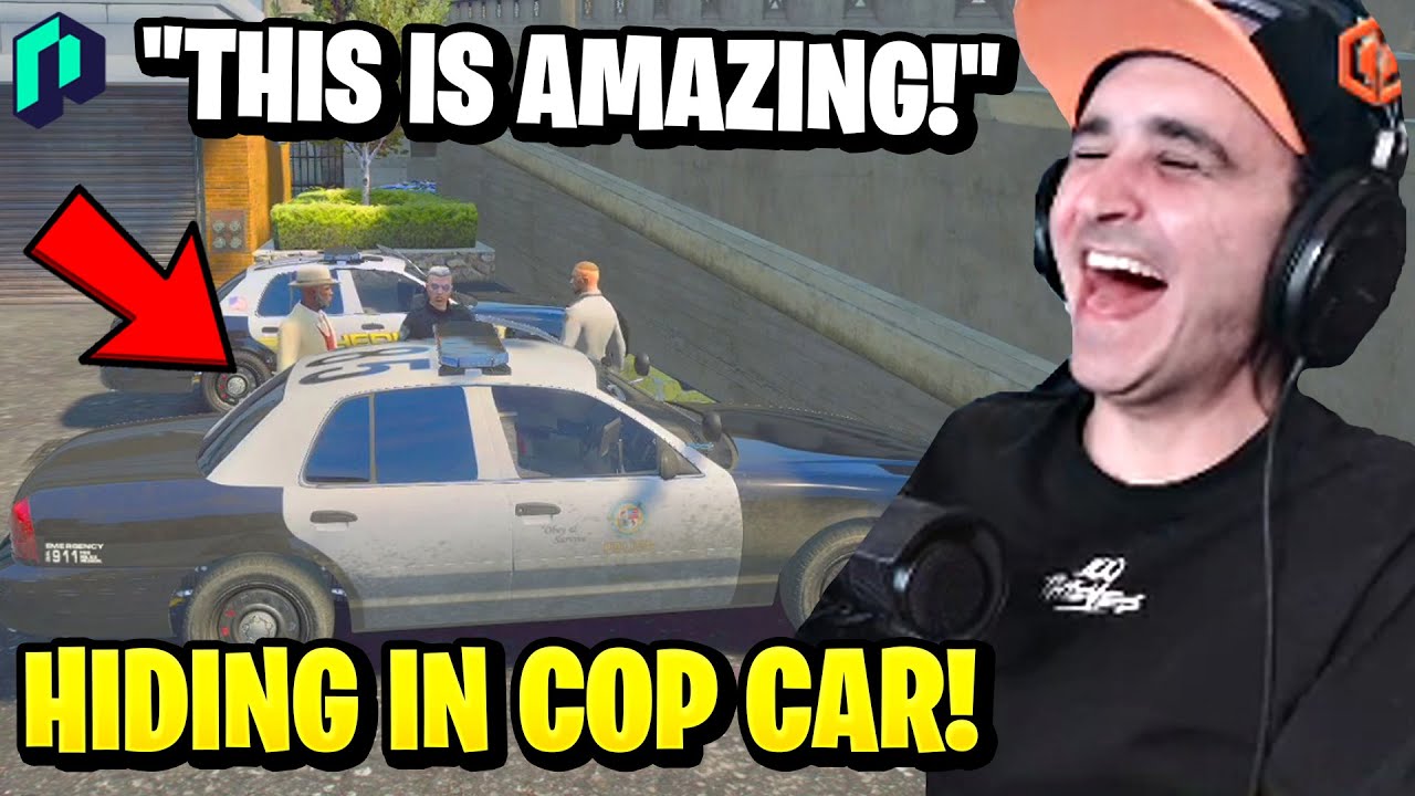 Summit1g Sneaks into Police Department to Steal Cop Car! | GTA 5 NoPixel RP