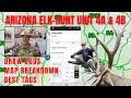 Arizona Unit 4A &amp; 4B | Elk Hunting Complete Breakdown | Hunting Spots + Bonus Point Draw Odds