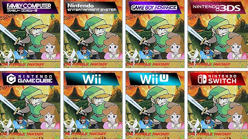The Legend of Zelda I (1986) Famicom vs NES vs GBA vs 3DS vs GameCube vs Wii vs Wii U vs Switch