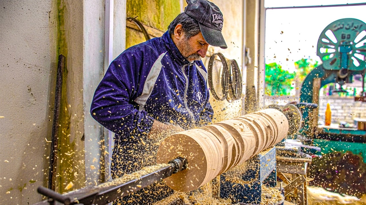 Can You Believe This Raw Wood Becomes a Masterpiece? (Best for curiosity)
