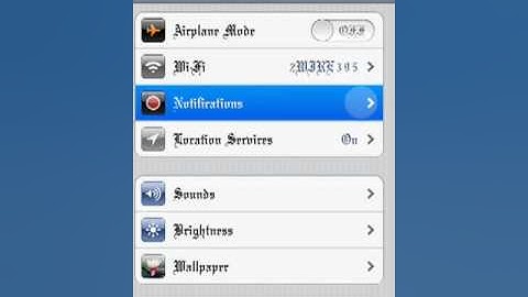 How to put sbsettings onto notification center
