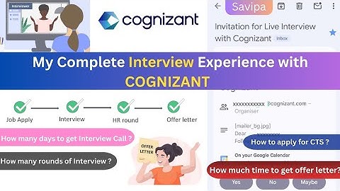 My Cognizant Interview Complete Experience || CTS  👩‍💻