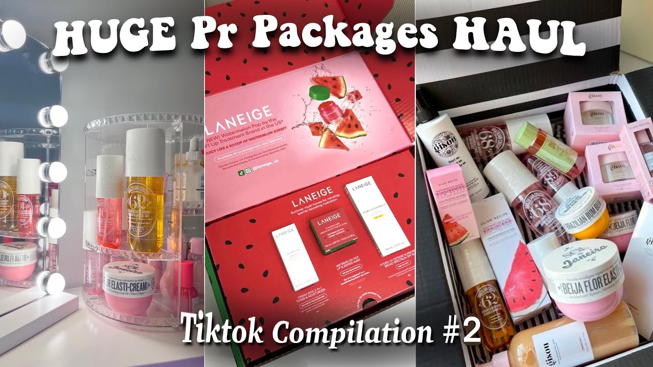 HUGE PR Unboxing ✨ | tiktok compilation - part 2