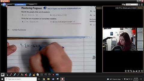 Algebra 2: 1.1 - Set-Builder Notation