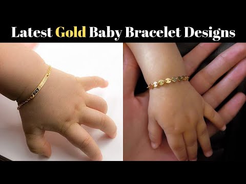 Buy 1 Gram Gold New Born Baby Adjustable Bangle Type Bracelet Designs