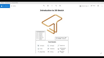 Solidworks Tutorials 3D sketch
