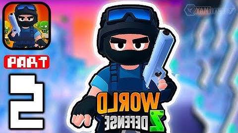 Z Defense - Gameplay Walkthrough Part 2 Defeating the Zombie Army (iOS,Android)