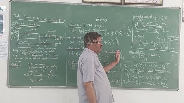 FINITE ELEMENT ANALYSIS - Class 14 -  Stepped bar problem