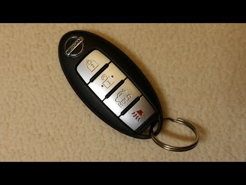 Nissan key fob battery replacement
