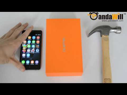 OUKITEL K4000 With 3 Layers of Toughed Tempered Glass- Hammer Proof Test