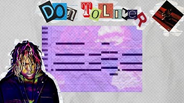 How To Make Dark Beats For Don Toliver - In Fl Studio