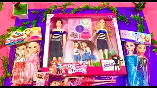 ASMR Unboxing BARBIE Family, Accessories, Dressing Up N Many More #asmr #relaxing @BarbieNfancyToys