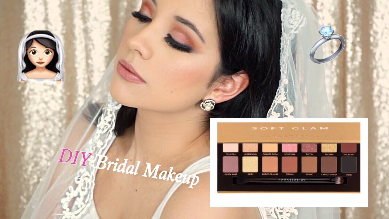 DIY Bridal Makeup 2018 | Beverly Hills Glam Palette - YouTube
