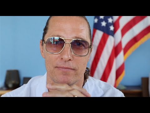 Video: Matthew McConaughey Ber Om Att Donald Trump Ska Accepteras