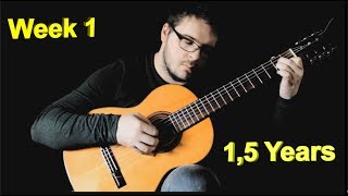 Adult Beginner Guitarist | Progress Video: Week 1 - 1,5 Years Adult Beginner Guitarist | Progress Video: Week 1 - 1,5 Years