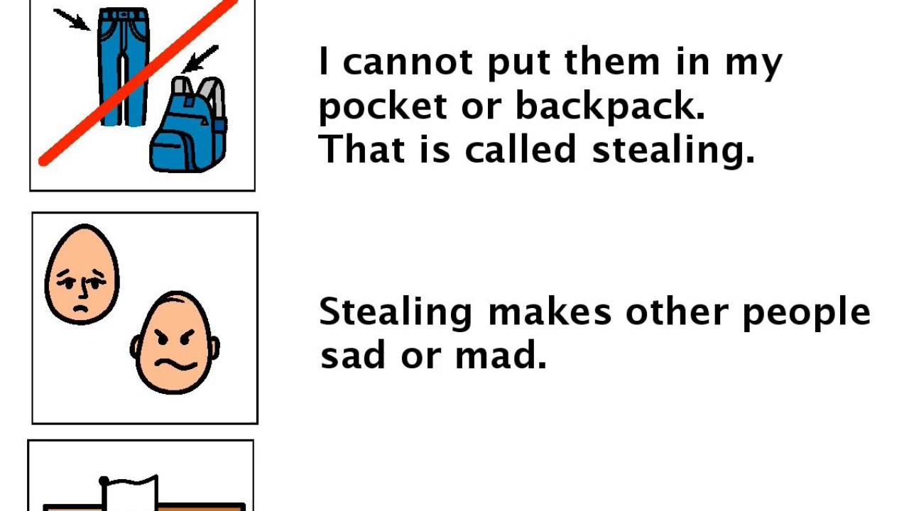 Free Social Story About Stealing Free Social Story About Stealing