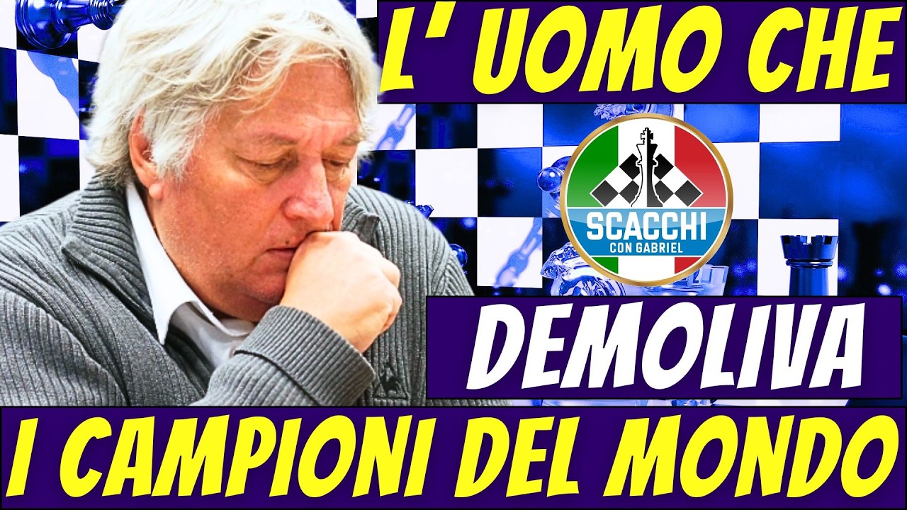Ci Lascia Jan Timman! Era Un Giocatore Totale - Timman vs Kasparov 1985