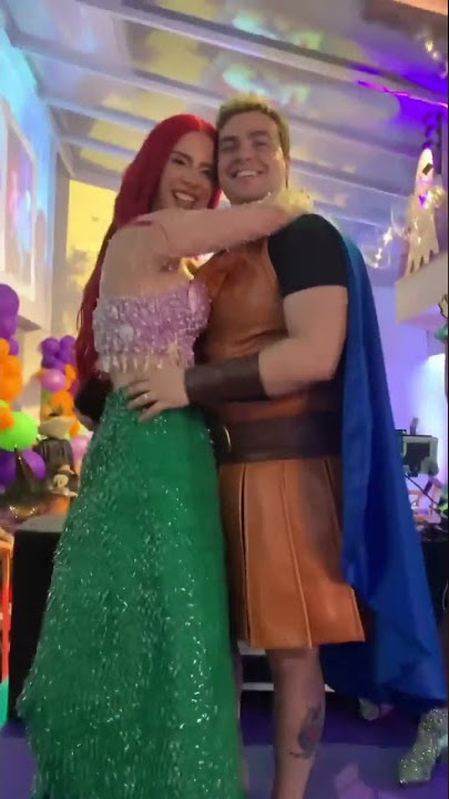 LUCCAS E JESSI DANÇANDO NO ANIVERSÁRIO DO LUKE #shorts