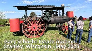 Gary Schacht Estate Auction - Steam Engines and Collectibles