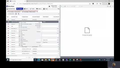 Editing Index Fields in DocuWare - Finding other  Document Types