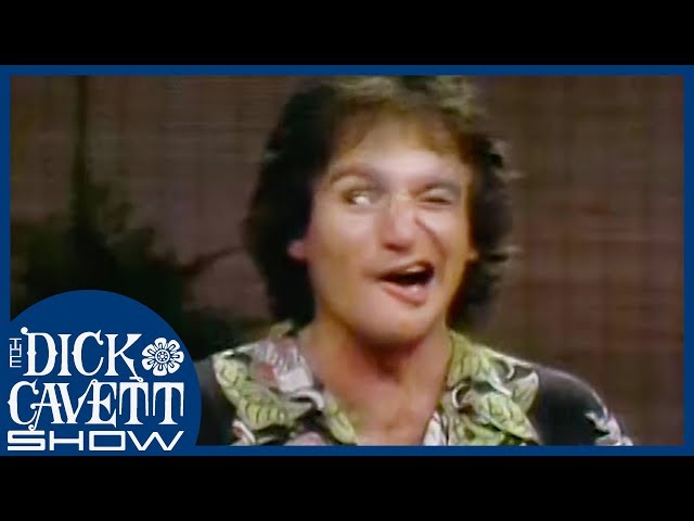 Robin Williams shows off his Popeye voice | The Dick Cavett Show class=