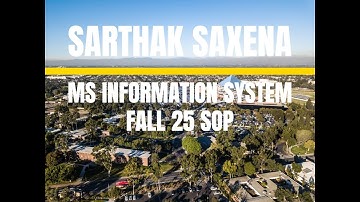 Video SOP  |  MS Information Systems  |  California State University Long Beach Fall 25