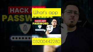 How to Hack a password//#windows edition