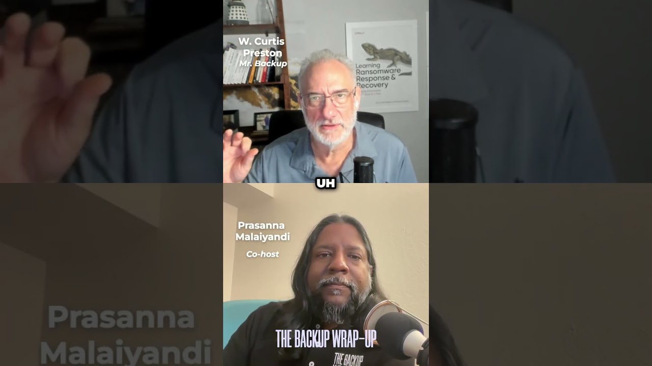 Hackers Target Your BACKUPS First! Don't Let Them Win! #shorts