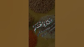 فكلوا مما رزقكم الله حلالًا طيبا بصوت عبدالرحمن مسعد من سورة النحل