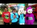 WAWANCARA DENGAN 2 DRIVER TAYO BERSAMA TELETUBBIES & UPIN IPIN DI TEMPAT WISATA KEBUN BLIMBING