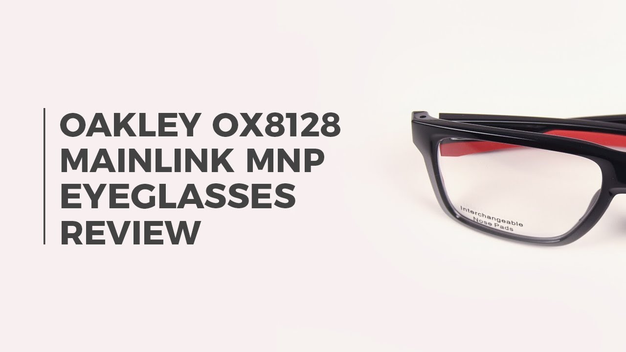 oakley mainlink eyeglasses
