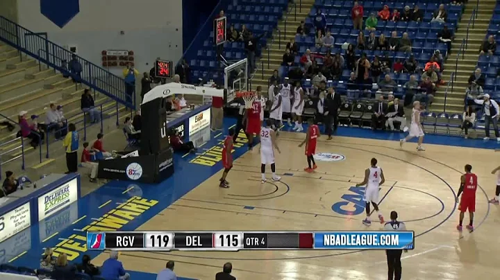 Jordan Railey with the rejection vs. the Vipers