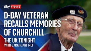 D-Day veteran Ralph McClure speaks to Sky News