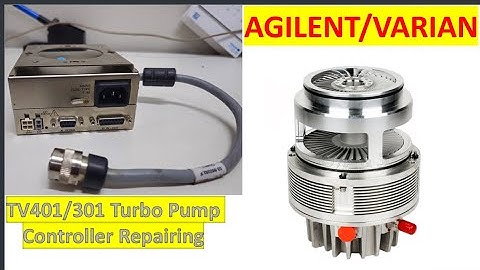 AGILENT TECHNOLOGIES / VARIAN TV 401/301  NAV. C.U TURBO PUMP Controller Repair 9698979M005