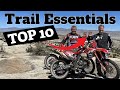 Top trail essentials you need