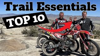Top Trail Essentials you NEED!