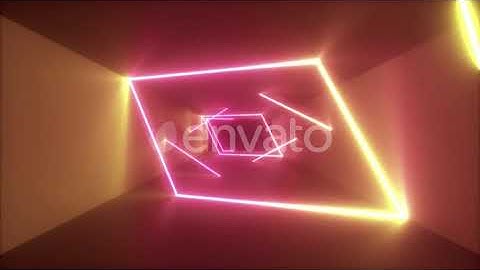 Abstract Flying in Futuristic Corridor | Motion Graphics - Envato elements
