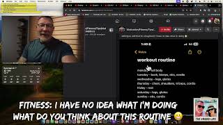 Fitness: I have no idea what I’m doing. What do you think about this routine? 😬