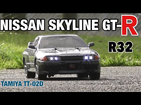 タミヤ TT 02 D　R 32 GTRフルオプション　 グリップタイヤ付き 61yAqF4YhpL._AC_SY200_QL15_.jpg