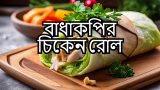 নতুনস্বাদে তৈরি বাধাকপির চিকেন রোল | Winters Special Cabbage Chicken Wraps। রান্না শিল্প | Ranna