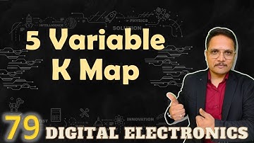 5 Variable K Map: Example and Boolean Function Optimization