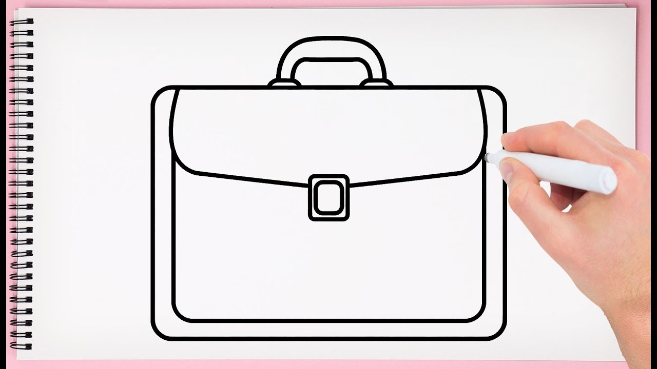 Lady Bag Simple Drawing Stock Vector (Royalty Free) 643463704 | Shutterstock