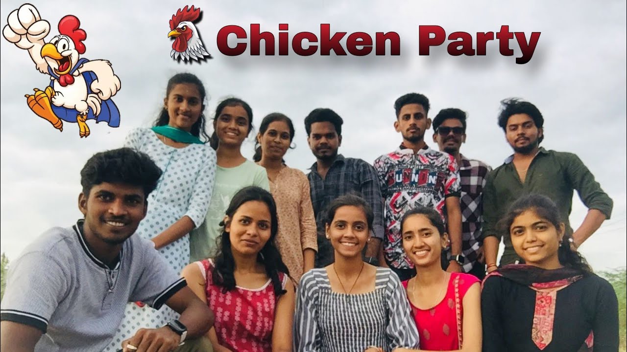 ಚಿಕನ್ ಪಾರ್ಟಿ Vlog || Chicken 🍗 Party With Gang 🐔😊part-01@diyachawhan