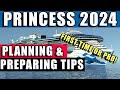 Planning  preparing for a princess cruise  tips  ideas for 2024