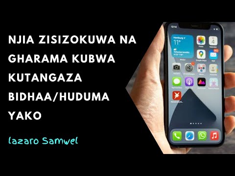 Video: Jinsi Ya Kutangaza Huduma Zako Katika Yandex Bila Wavuti